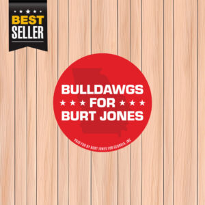 Bulldogs for Burt Jones Stickers