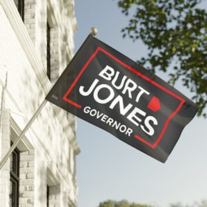 Burt Jones Governor 2026 Flag