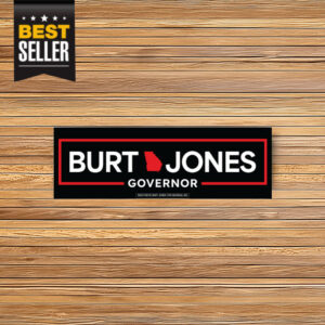 Burt Jones Governor Bumper Sticker