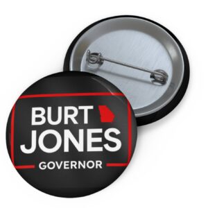 Burt Jones Governor Button