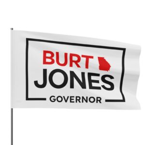 Burt Jones Governor Flag