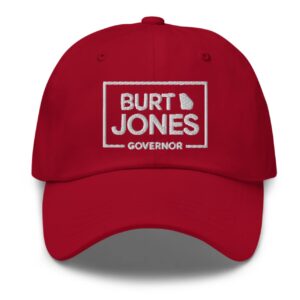 Burt Jones Governor Logo Hat