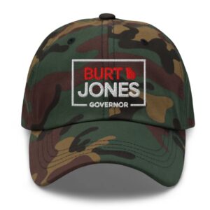 Burt Jones Governor Logo Hat