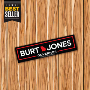 Burt Jones Governor Magnetic Bumper Sticker
