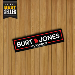 Burt Jones Governor Magnetic Bumper Sticker