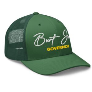 Burt Jones Governor Retro Trucker Hat