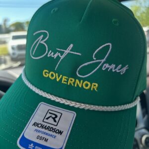 Burt Jones Governor Rope Cap