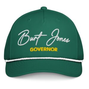 Burt Jones Governor Rope Cap
