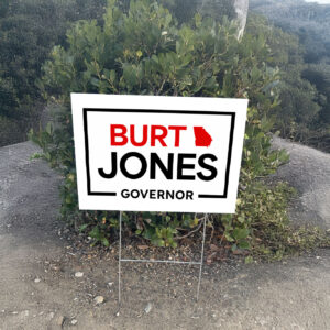 Burt Jones Governor Yard Sign